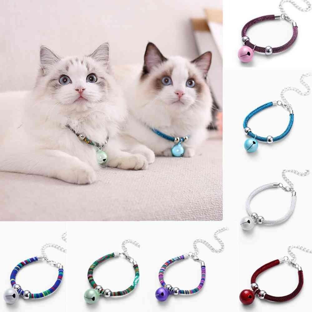 

Accessories Small Medium Dog Extension Chain Dog Supplies Cats Necklace Dog Bell Collar Cat Jewelry