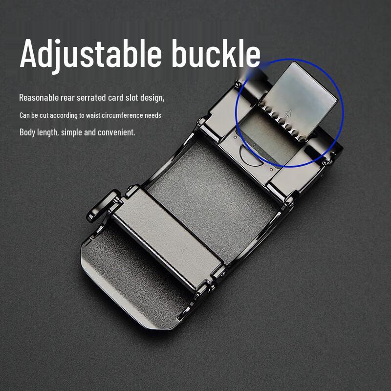 Men's Alloy Automatic Buckle Belt Head