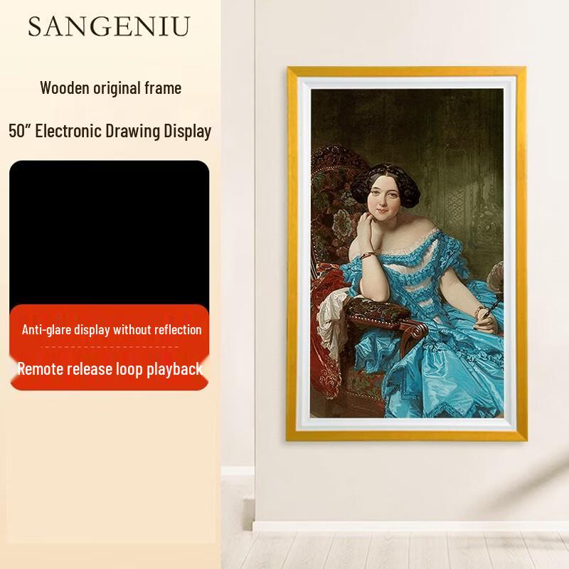 SANGENIU 50-inch Smart Digital Art Display CN plug (adapter included)