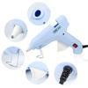 40W Blue Full Size Hot Melt Glue Gun, 11mm Sticks for Crafts