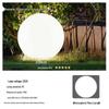 Solar Luminous Spherical Lawn Lamp: Waterproof Outdoor Atmosphere Light for Courtyard and Camping