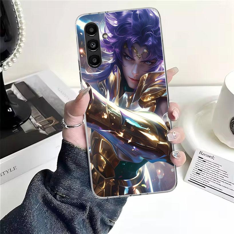 Saint Seiya Cool Phone Case For Samsung Galaxy A13 A14 A15 A16 A17 A53 A54 A55 A56 A57 A33 A34 A35 A36 A37 A23 A24 A25 A26 Galax