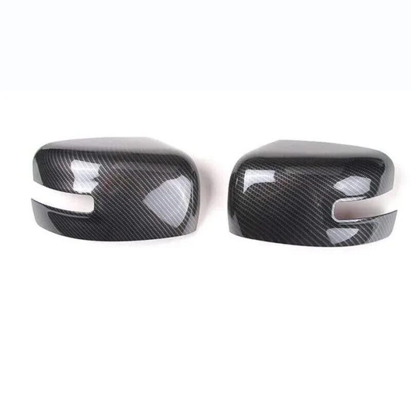 For Jeep Renegade 2016-2025 Car Sticker Rearview Side Mirror Cover Wing Cap Exterior Door Rear View Case Trim Carbon Fiber Look