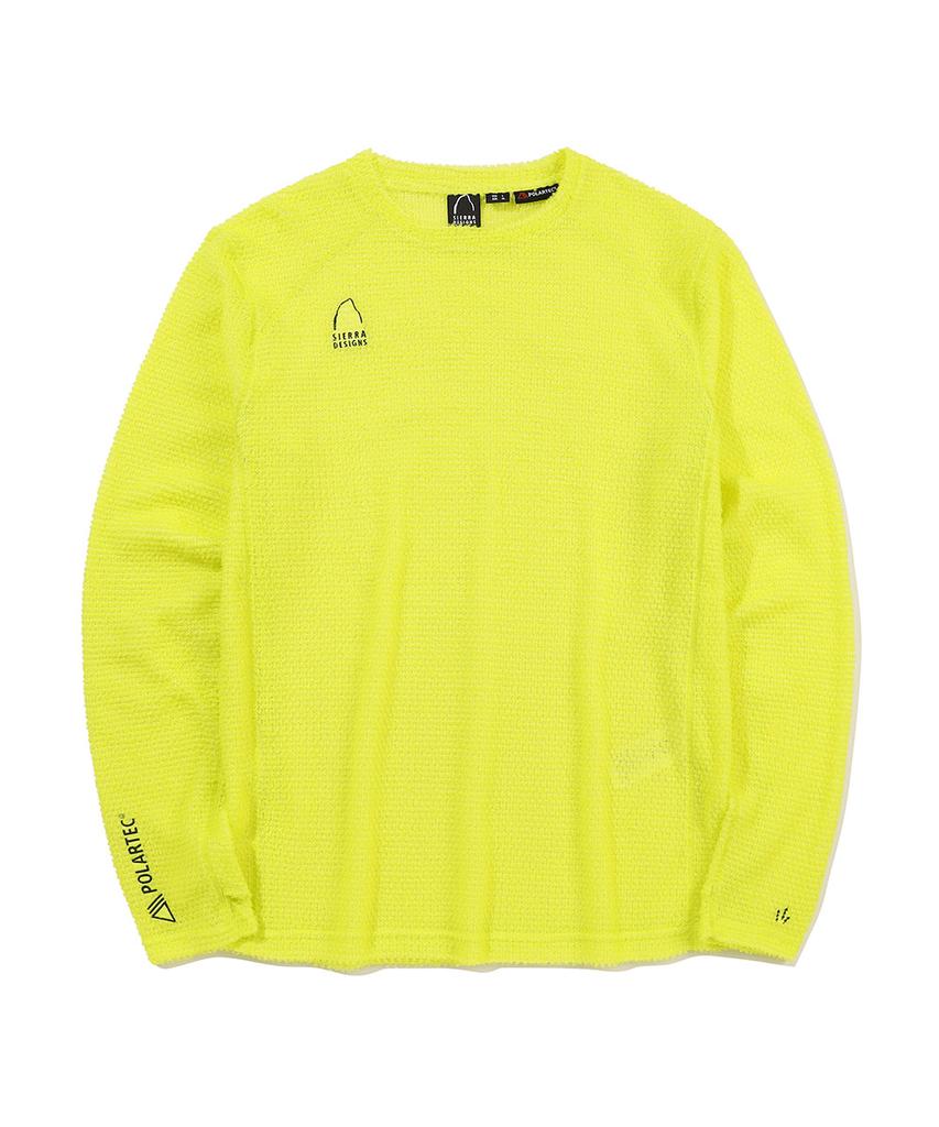 SIERRA DESIGNS Mossh Polartec Alpha 90 Long Sleeve Lime