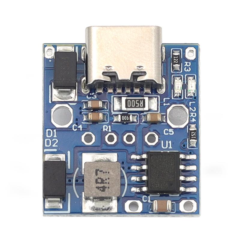 3.7V to 3.7~6V Buck Boost Charge Discharge Module Built-In Battery Protection Replace 4PCS AAA Battery 6V Power Supply