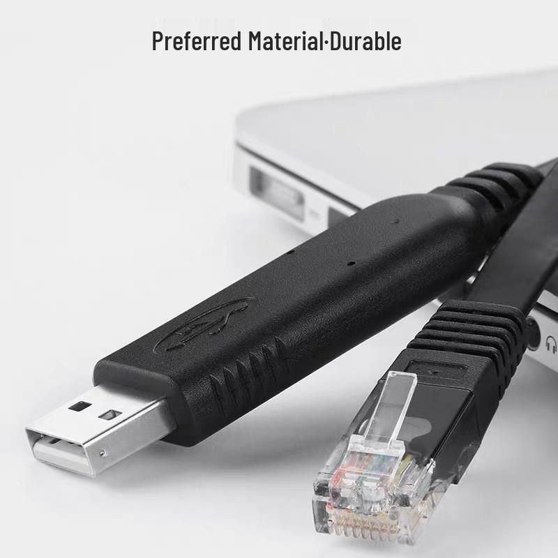 USB To RJ45 Console Serial Cable for RS232 Debugging and Network Configuration