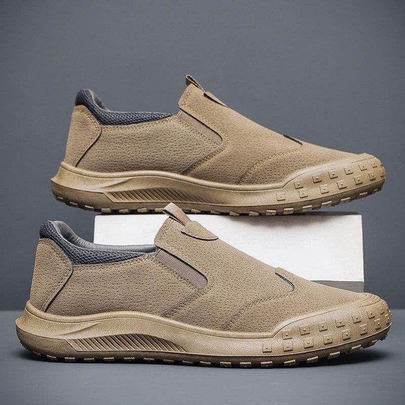 Winter men's shoes velvet warm Martin boots men's British style big yellow boots fashion versatile heightening thick-soled tooling boots