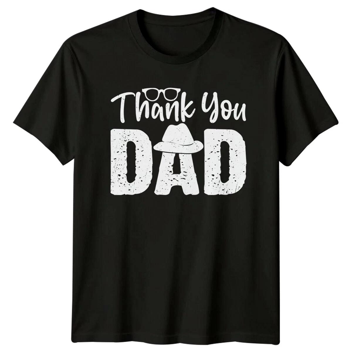 Thank You Dad Fathers Day Graphic T-Shirt XL