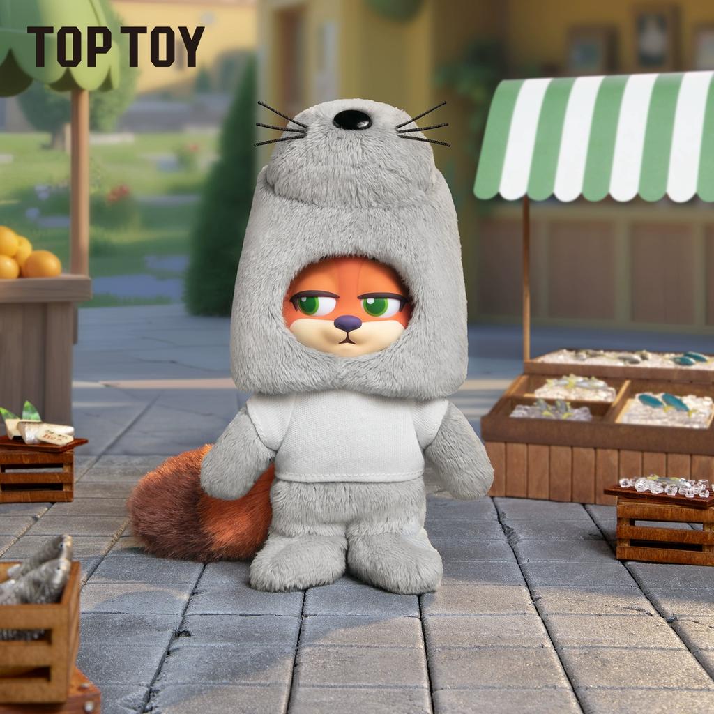 Genuine Zootopia V2 Nick&Judy Best Undercover Series Blind Box Cute Doll Pendant Collection Desktop Ornament Fashion Trend Toys