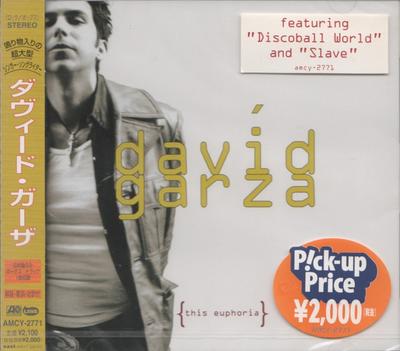 CD DAVID GARZA - This Euphoria AMCY2771 Lava, Atlantic 1998 Japan Rock Gebraucht