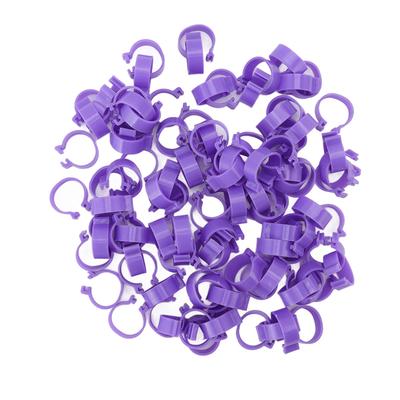 100 PCS Chicken Foot Ring Duck Hen Goose Legs Rings Clip Poultry Foot Ring Farming Tools