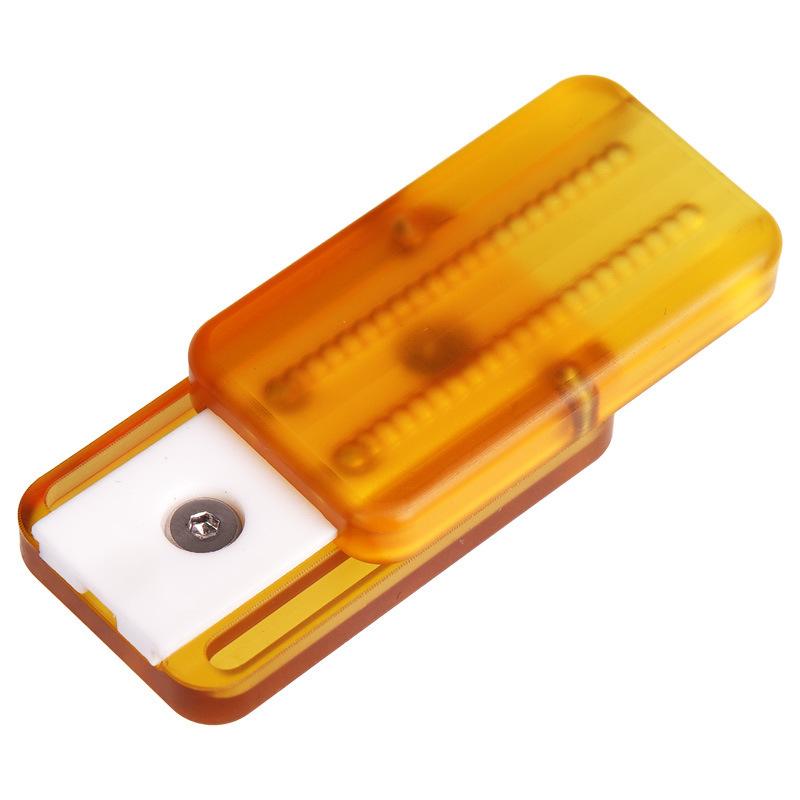 

Mechanical Slider Magnetic Push Card Pushing Plate Sensory Stress Reducing Toys EDC Relieve Anxiety Decompression Anti-Stress білий