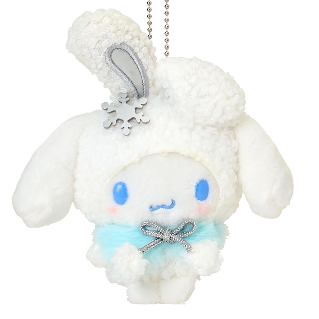 Sanrio Ramune Mascot Holder Cinnamoroll Christmas Gift 248240 & (Snow Rabbit)