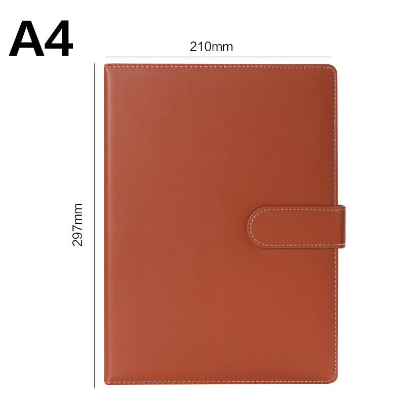 A4 Thick Business Notebook for College Students and Meetings
