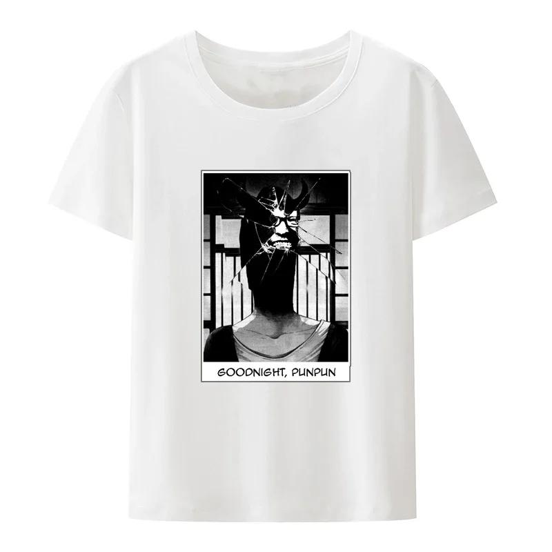 Oyasumi PunPun Modal Print T-Shirts Funny Anime Streetwear Camisetas Men Women Short-sleev Fashion Harajuku Cartoon Tee Shirt