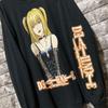 [USED] Rare Death Note Long Sleeve T-Shirt Misa Misa Amane Anime L