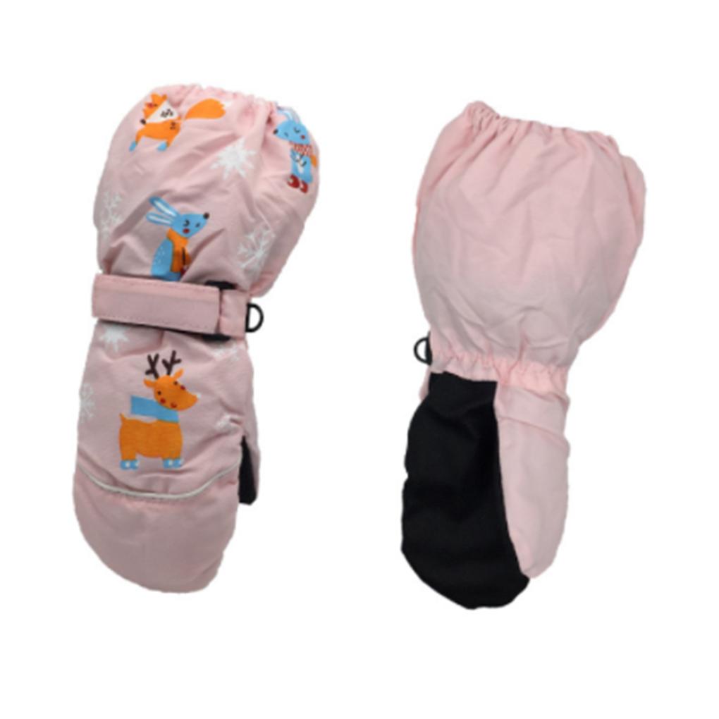 

1 пара детских варежек Зимние Водонепроницаемые Уличные Очаровательные Удобные Мультяшные Утепленные Инструменты Принадлежности Защитные Лыжные Мероприятия l