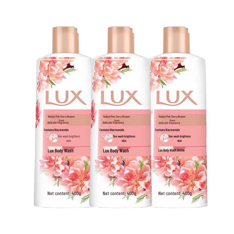 Lux Brightening Pink Cherry Blossom Scent Shower Lotion