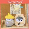 Chaveiro de Pinguim de Pelúcia Estilo Japonês Kawaii Fofo Com Design de Mochila