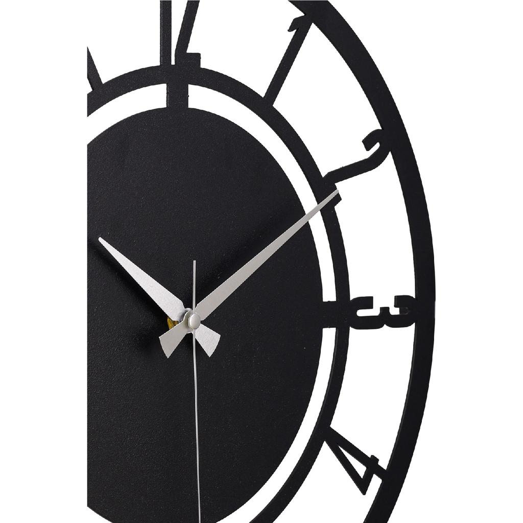 41 cm große, dekorative Wanduhr mit fließendem Sekundenmechanismus und geräuschlosem Mechanismus