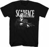 Scarface Scarface-Vorderseite Erwachsenen Kurzarm Herren T-Shirt