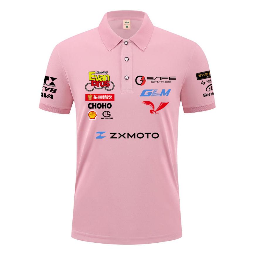 Red Bull 2026 Summer WSbK ZXMOTO Championship Racing Suit Summer Polo Shirt