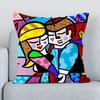 Britto Couch Pillows for Bedroom Pillow Cases for Bed Decorative Sofa Cushion   Bedroom Home Decoration AccessoriesZ,