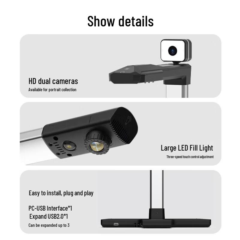 Eloam S910A3 A3 Document Camera with Barcode Scanner CN Plug (adapter Included)