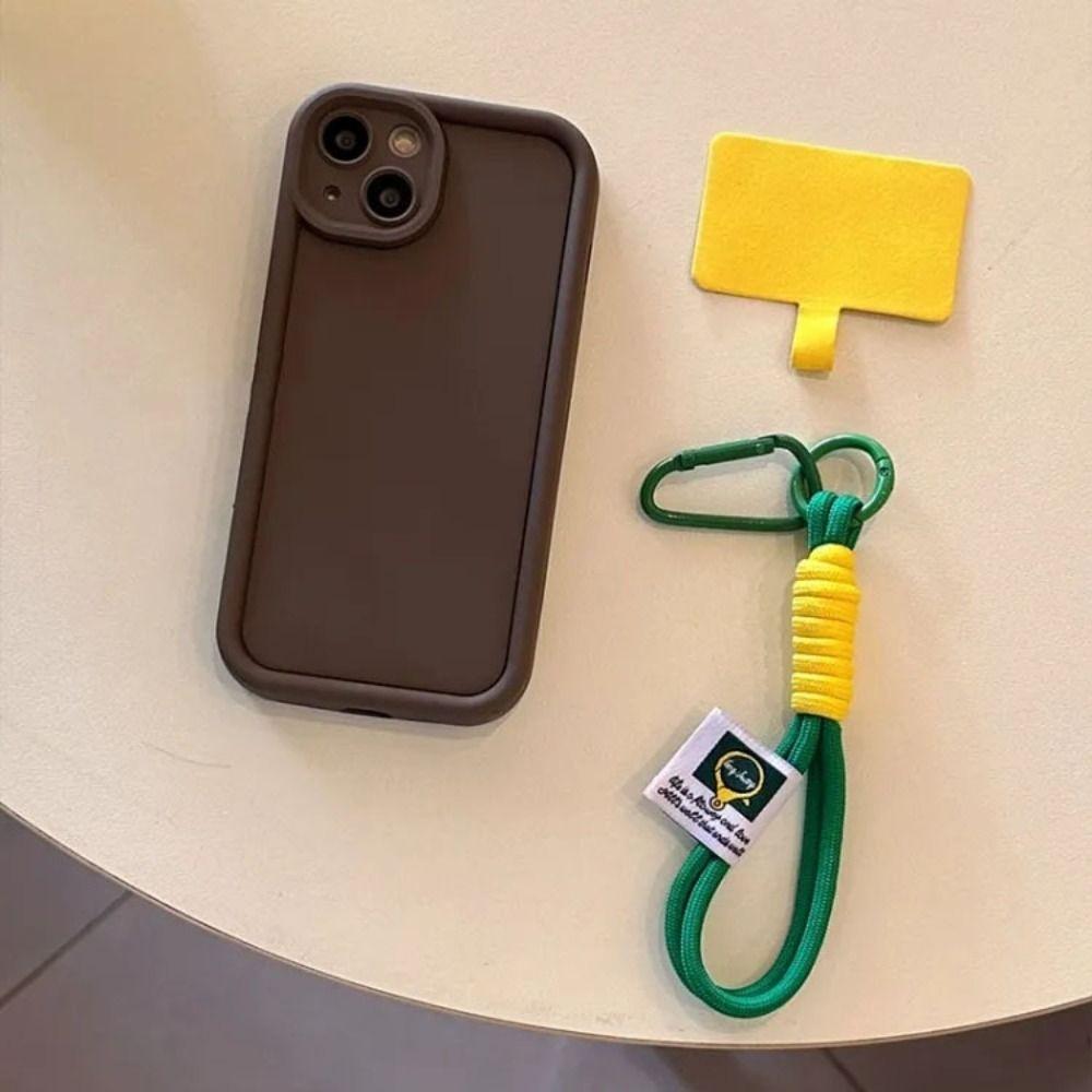 With Clip Colorful Keycord Hanging Rope Colorful Wrist Straps Hand Lanyard Phone Case