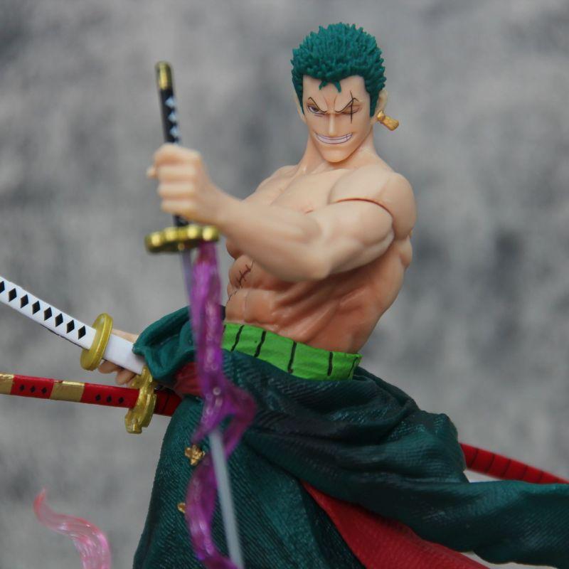 One Piece Anime Figures Roronoa Zoro Figure Gk Figurine Pvc Statue Model Doll Collection Decoration Toys Gifts