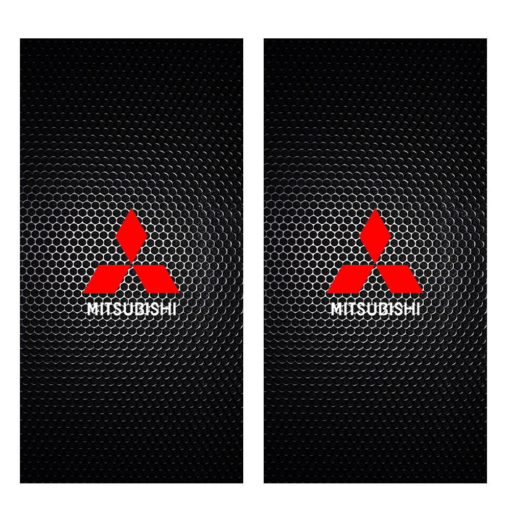 

Автомобільний Емблема Стікер на Центральну Стійку Декоративні Наліпки на Двері Авто Для Mitsubishi X EXASX L200 Colt Outlander Pajero Lancer Eclipse чорний
