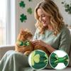 St. Patrick's Day Pet Collar Necklace Butterfly Dog Collar Pet Accessories Festival Decoration