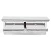 Double Toilet Paper Holder Stainless Steel Paper Rack Phone Storage Shelf Bathroom Use