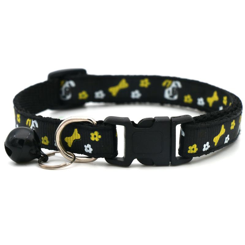 

Кости Голова Собаки Цветок Питомец Кошка Собака Шея Циклоп Кошка Колокольчик Ошейники Товары для Питомцев 1.0CM