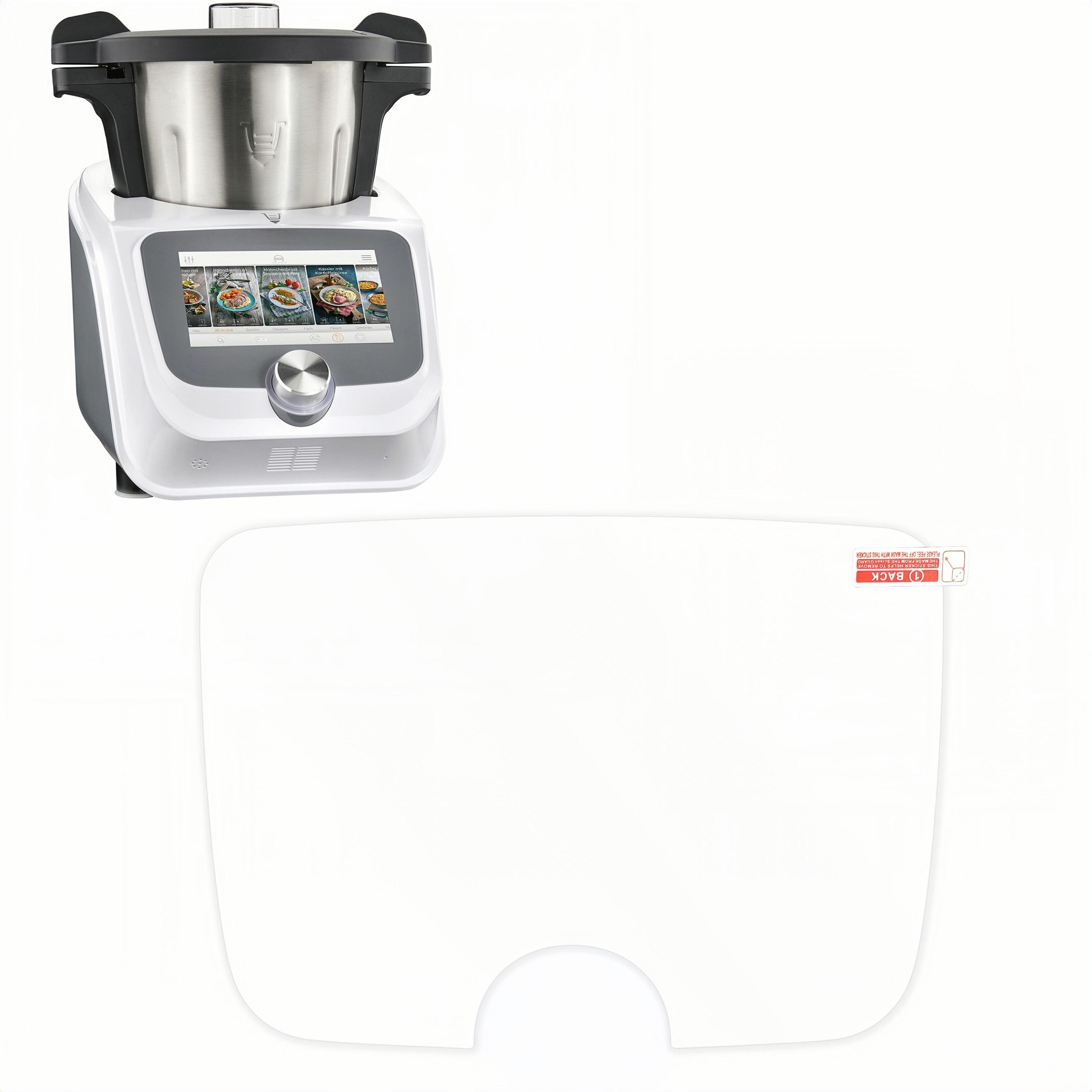 

1 шт. Захисне скло для екрана Monsieur Cuisine Smart/Connect/Trend - Загартоване скло з високим вмістом оксиду алюмінію Аксесуари для блендера Кухонна плівка