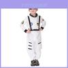 Astronaut Cosplay Costume For Kids Polyester Suit With Space Suit Design For Halloween Parties