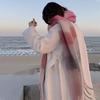 Winter Thick Warm Scarf Women Cashmere Shawl And Wraps Pashmina Neckerchief Bufanda Female Rainbow Hairy Tassel Echarpe Stole