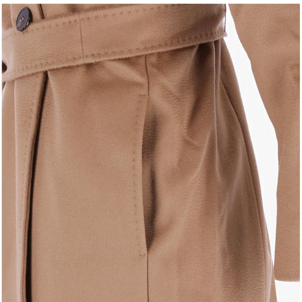 Max Mara 2426016101600 006 Bcollage Vicolag Belted Wool Women S Coat