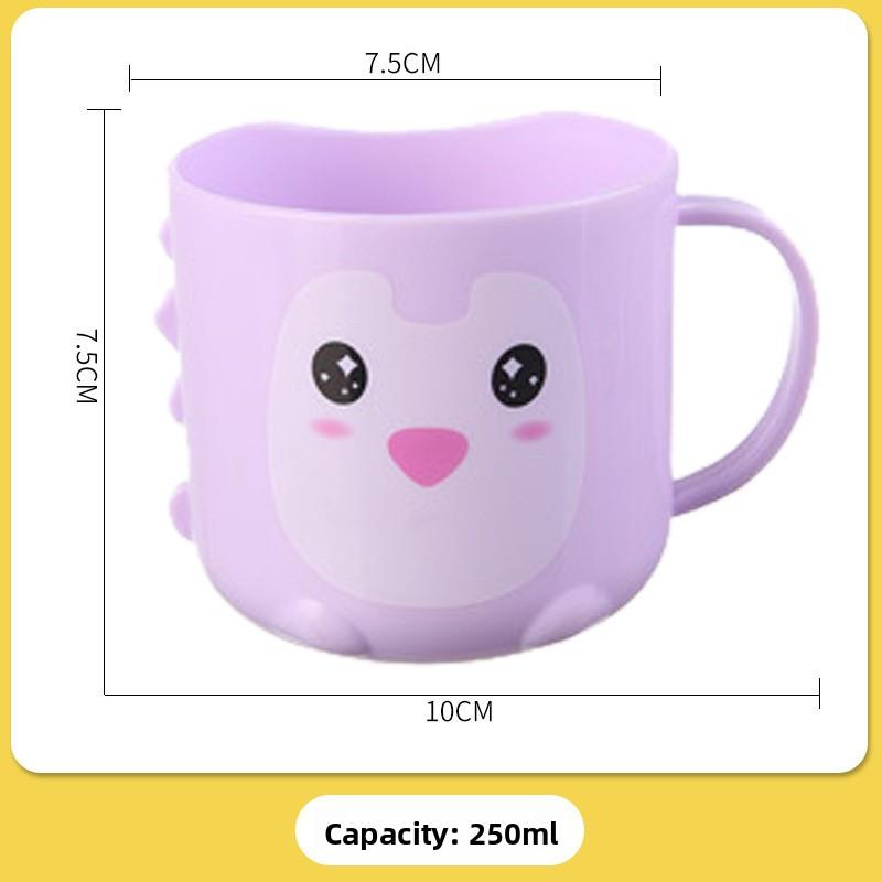 

Мультяшный пингвин Детская милая утолщенная кружка для полоскания рта Penguin Cup Purple