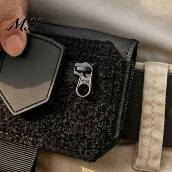 Compact Belt Bag EDC Pouch for Men Women, Waist Pack with Small Travel Loop, Storage Outdoor, Camping, Hiking