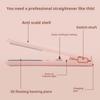 Dual Use Ceramic Hair Clippers Women's Straightening Ironing Hair Stick Damage Free Bangs Hair Accessories Salon Tools