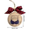  Kids Friendly Wooden Christmas Ornament Elegant Holiday Tree Decorations