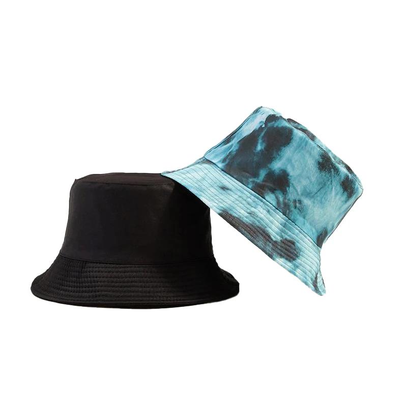 New Street Graffiti  Men's Bucket Hat Double-Sided Hip Hop   Outdoor Women Caps Beach Sun Protect Fishing Unisex Bonnet