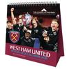 West Ham United FC 2026 Crest Desktop Calendar