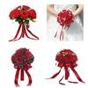 Wedding Bouquet Silk Rose Bridal Bridesmaid Hand Bouquet Combo Wedding Flower