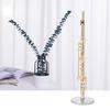 11CM Mini Gold Flute Model Musical Instrument Model Musical Gifts Home Decor Ornaments