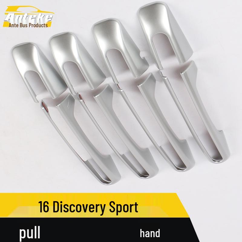 Compatible with 16 Models: Discovery Freelander Door Handle Bright Strip & Armrest Handle Sticker