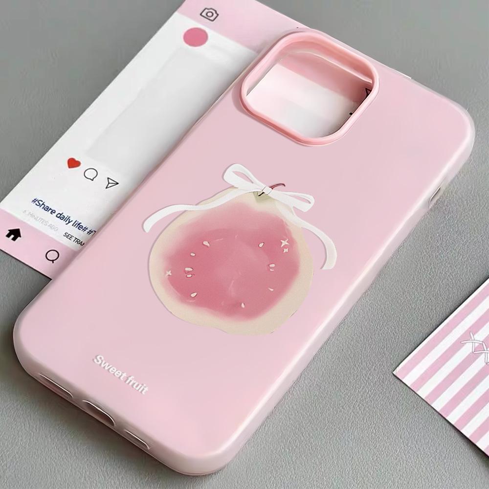 

Расписной чехол для телефона для iPhone 15 11 13 14 для 15 16 Pro Max 12 13 16 Pro Милый Модный Смешной Чехол для телефона со шнурком Последние Рекомендации по самым продаваемым товарам iPhone 11 розовый