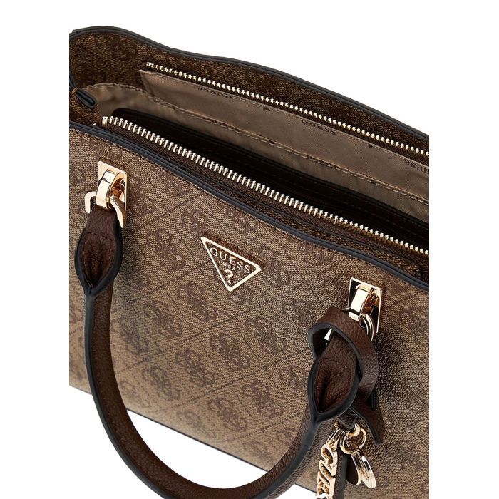 GUESS Bolso marrón claro marrón para mujer - Noelle II Bolso de hombro con múltiples compartimentos S Logo Latte / Marrón 327666