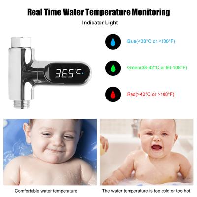 Bathing Temperature Meter Shower Faucets Water Thermometer Electricity Home LED Display Hot Tub Water Temperature Monitor